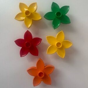 Lego Duplo Flower Lot of 5